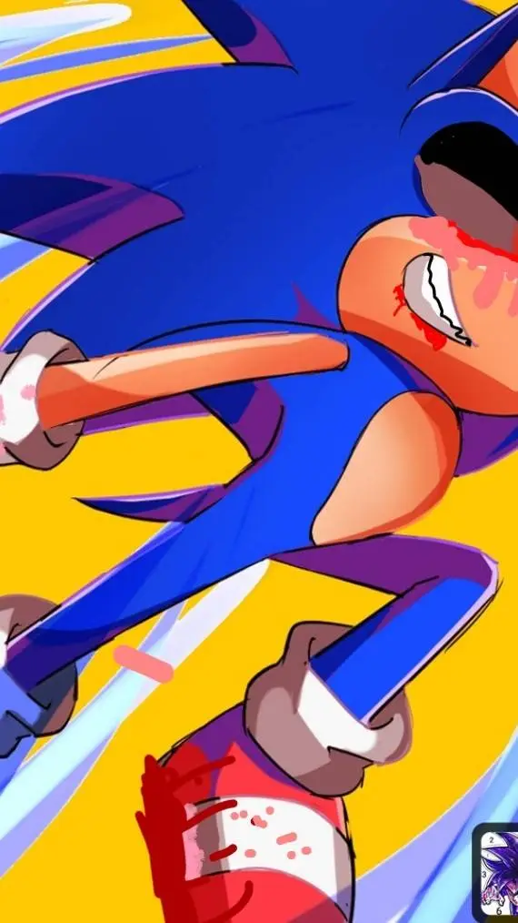 ai character: Exetior(SONIC.EXE) background