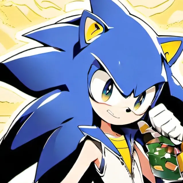 chat with ai character: Sonic rates kisses