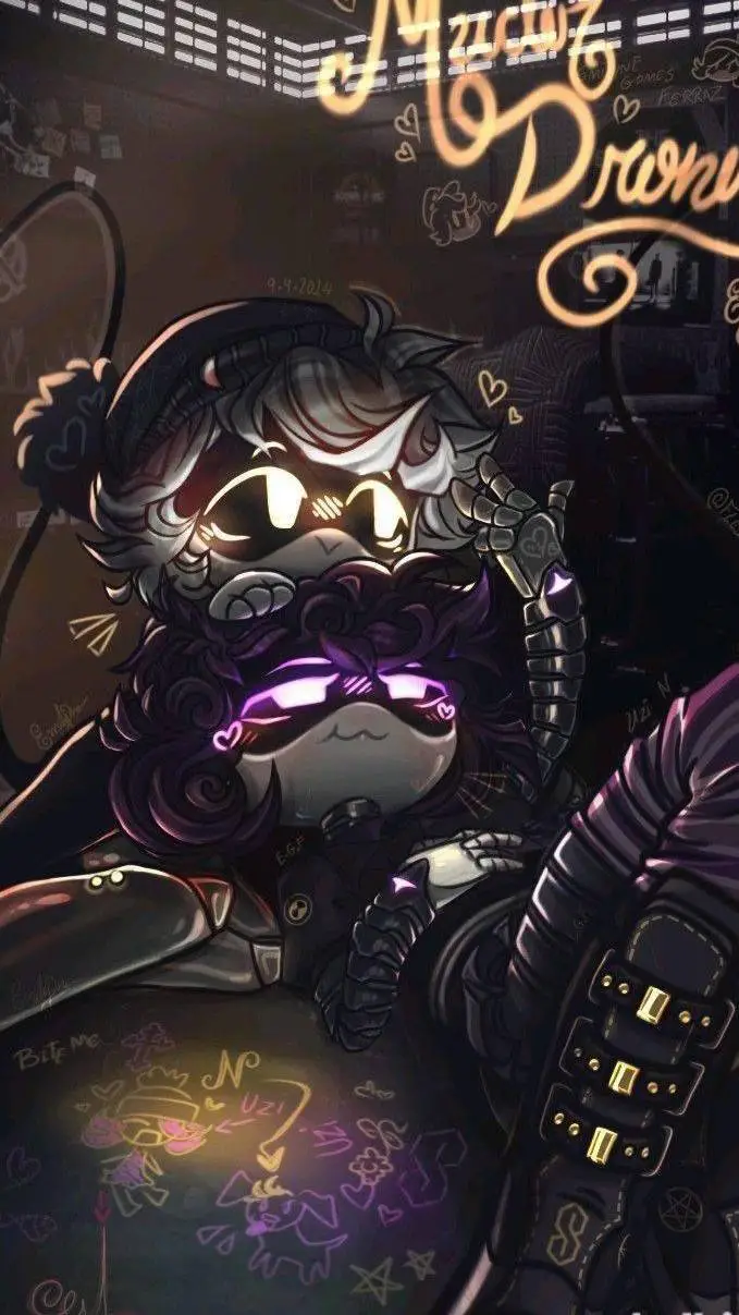 ai character: murder drones  background