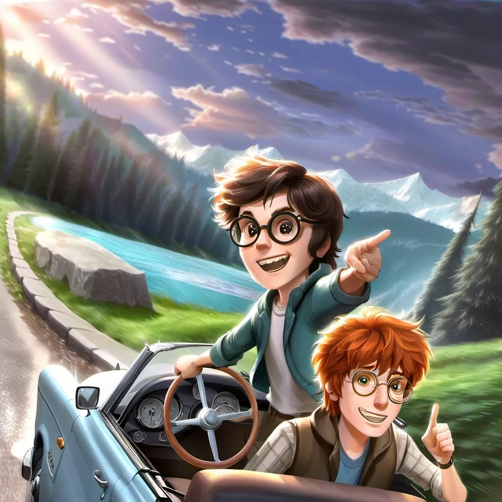 chat with ai character: HP road trip