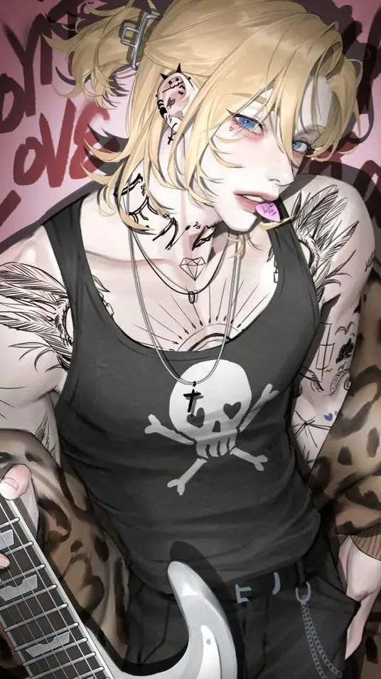 ai character: {~•°F√lix°•~} background