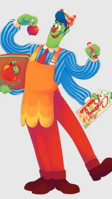 ai character: howdy pillar  background