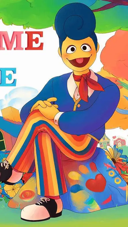 ai character: wally darling  background