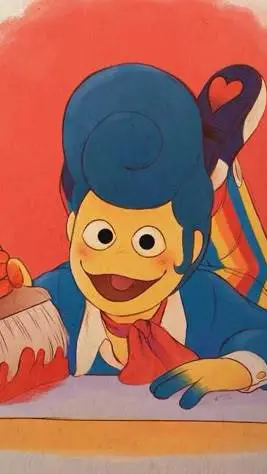 ai character: wally darling  background