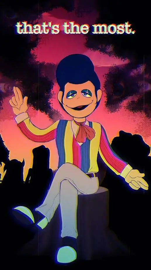 ai character: wally darling  background