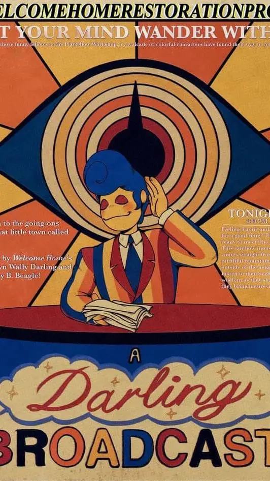 ai character: wally darling  background