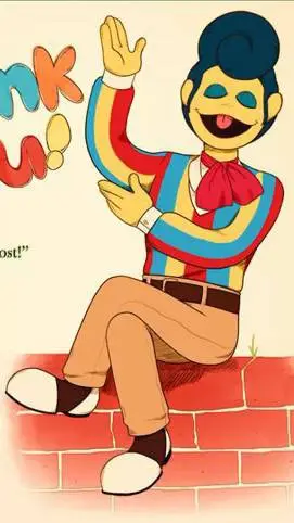 ai character: wally darling  background