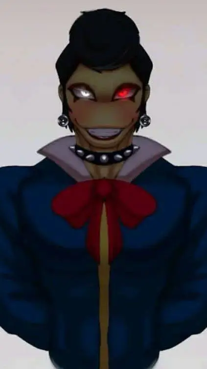 ai character: metal head wally  background