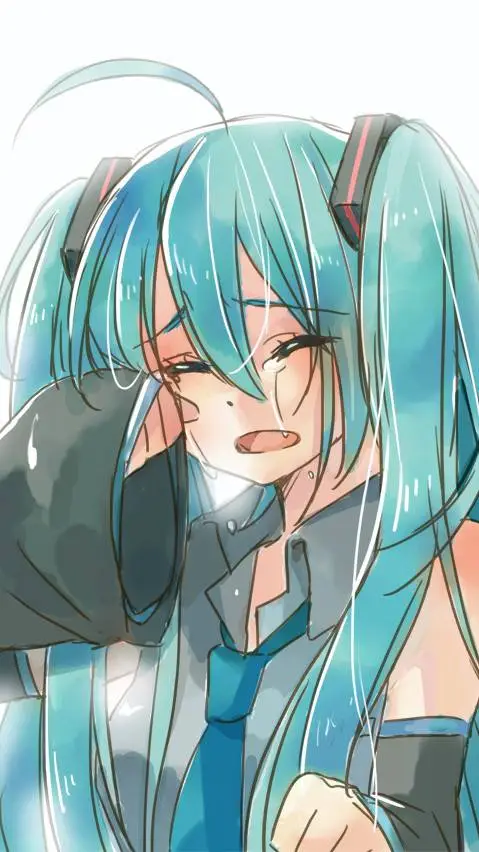 ai character: Hatsune miku  background