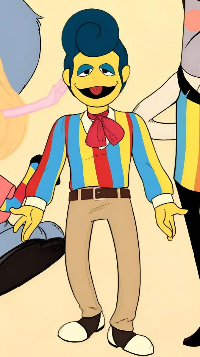 ai character: Beta wally  background