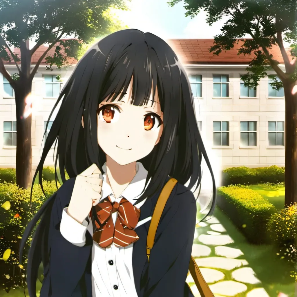 chat with ai character: A popular girl 