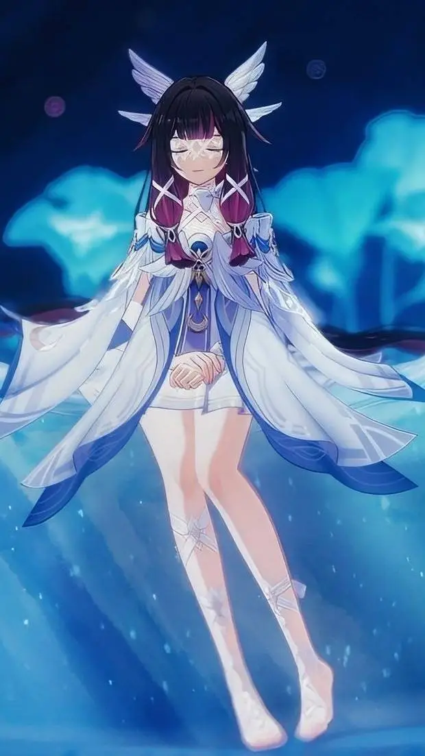 ai character: Columbina(Fight) background