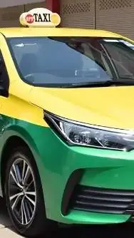 ai character: taxi man background