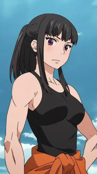 ai character: Maki Oze  background