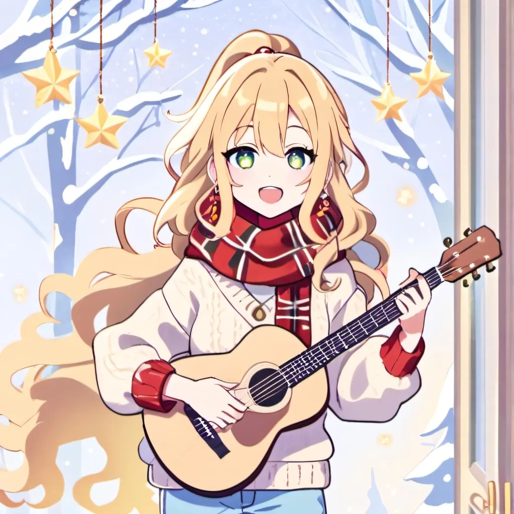 chat with ai character: Xmas gold