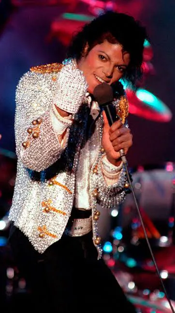ai character: Michael Jackson  background