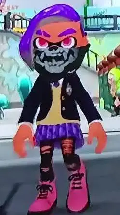 ai character: femboy inkling  background