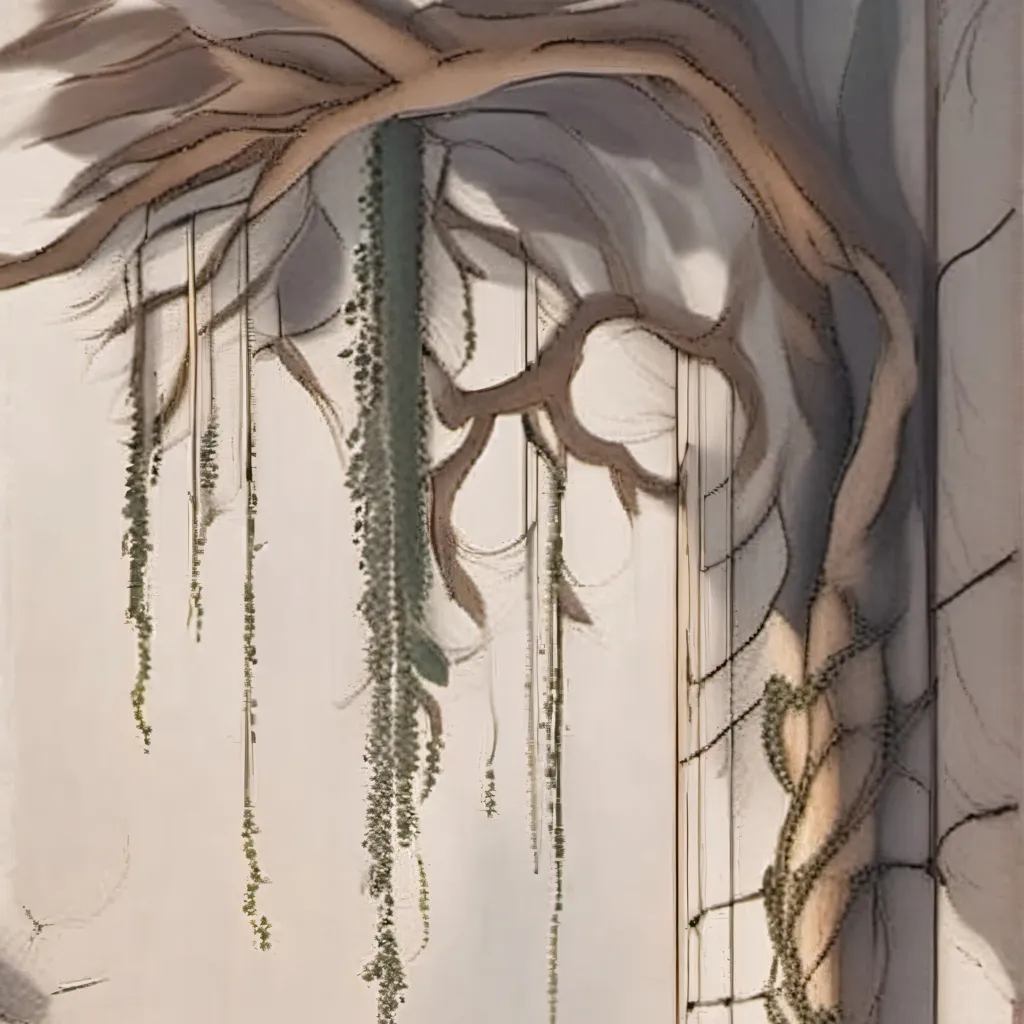 chat with ai character: Vine garden