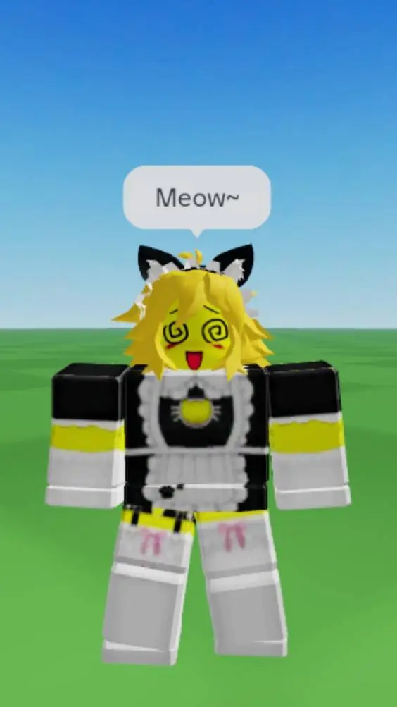 ai character: Cat Maid Elliot background