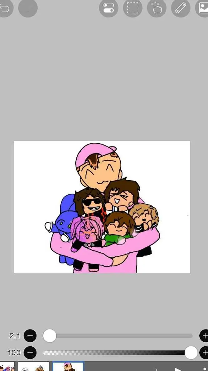 ai character: rumble pack+ background