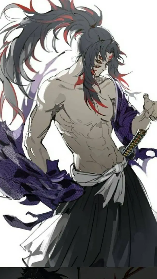 ai character: kokushibo  background