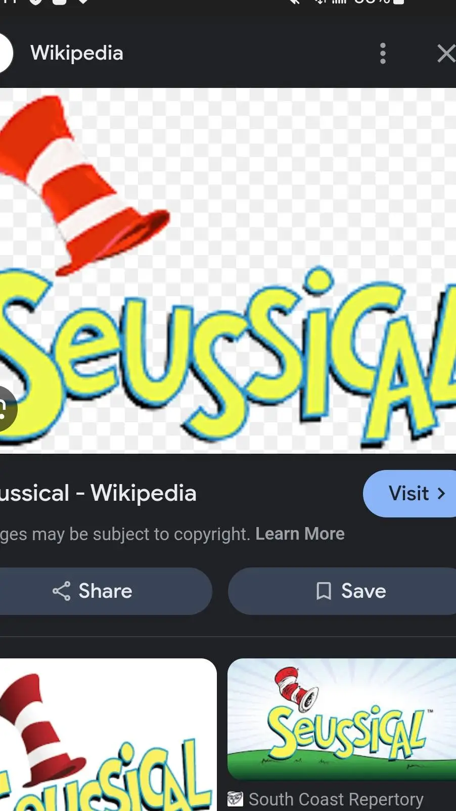 ai character: Seussical jr background