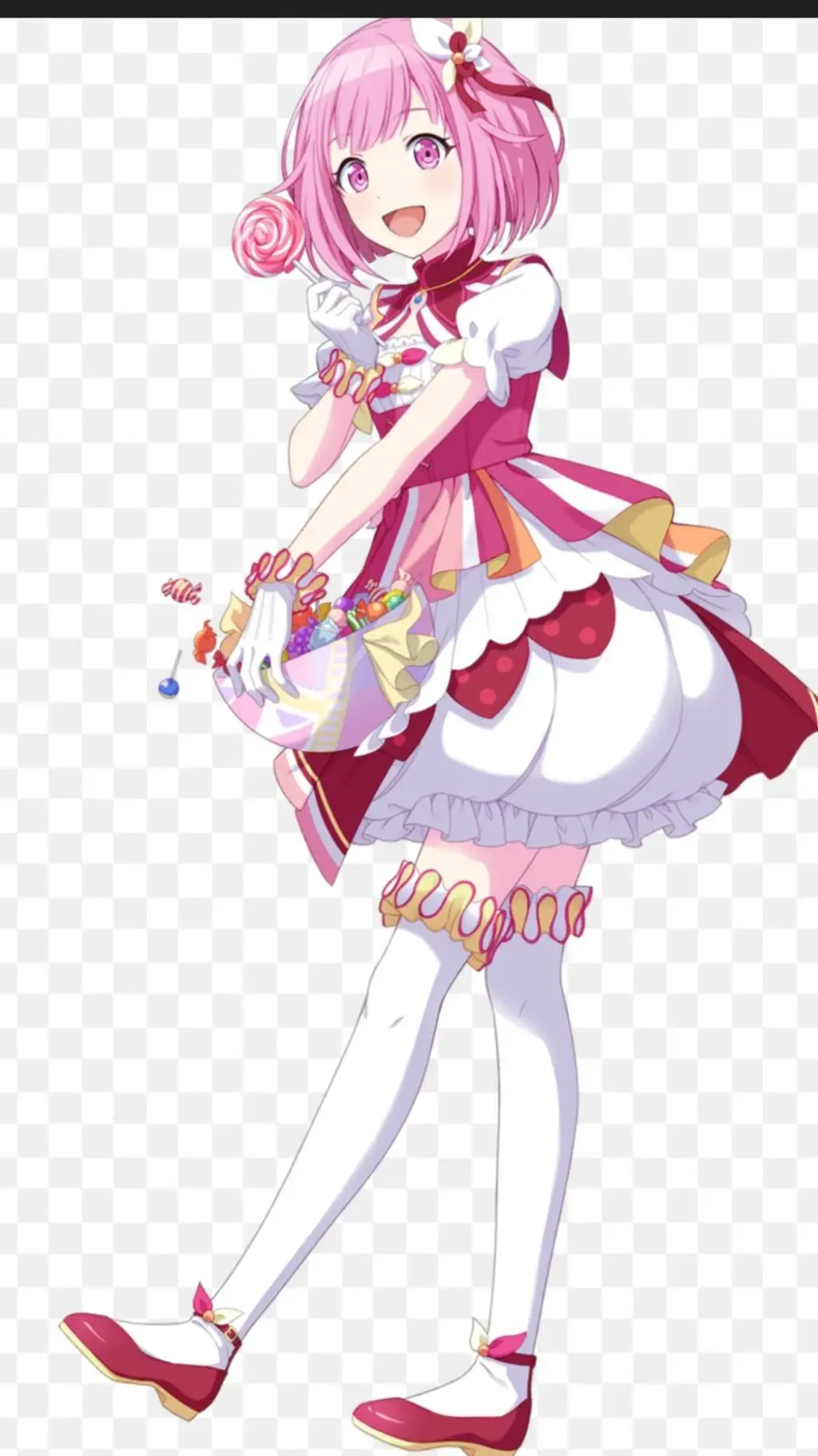 ai character: Emu Otori background