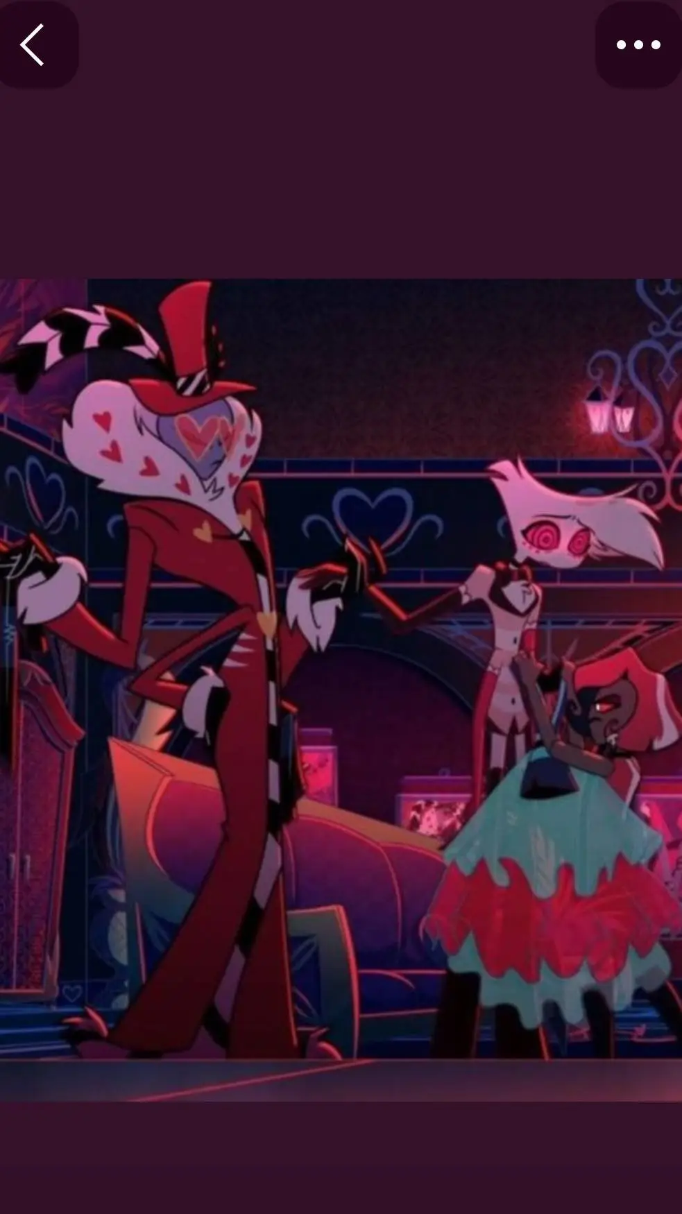 ai character: Hazbin Hotel background