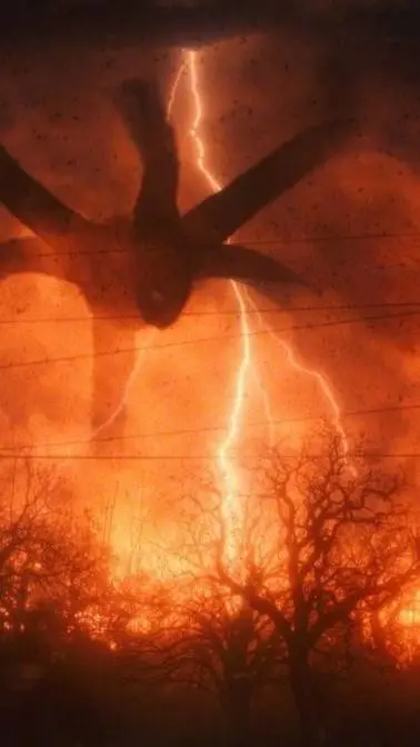 ai character: STRANGER THINGSSSS background