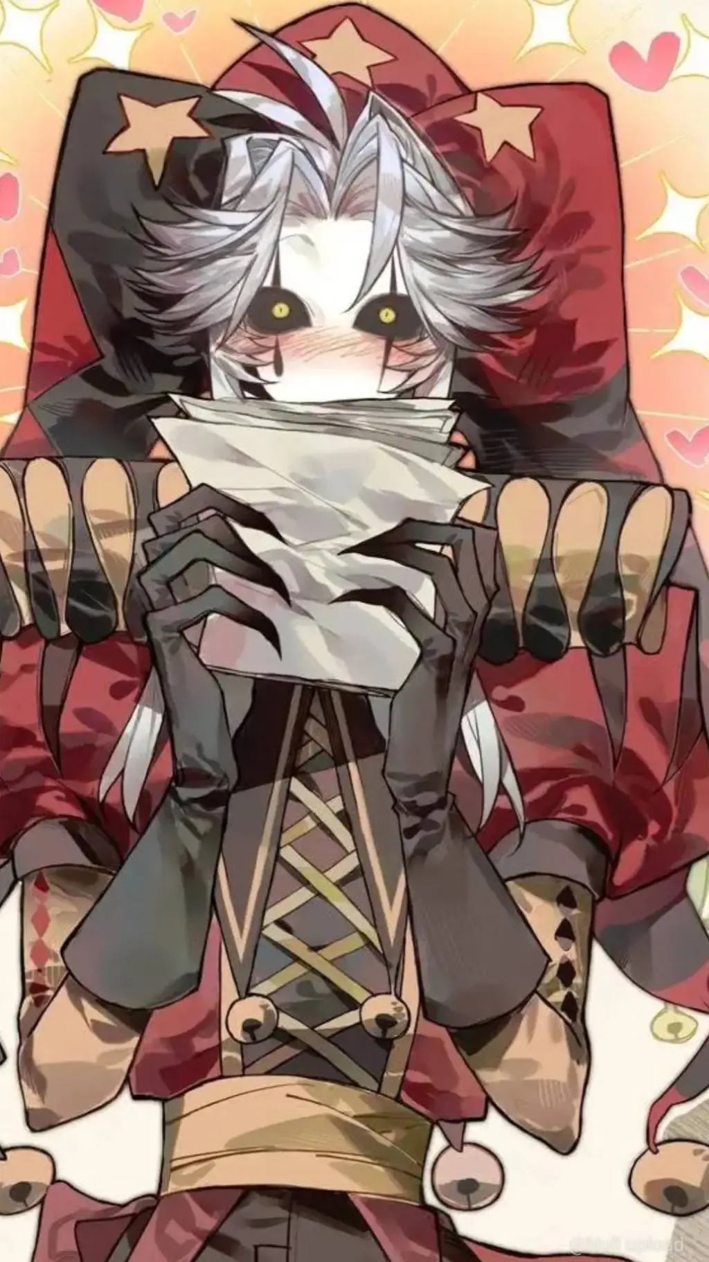 ai character: Pierrot background
