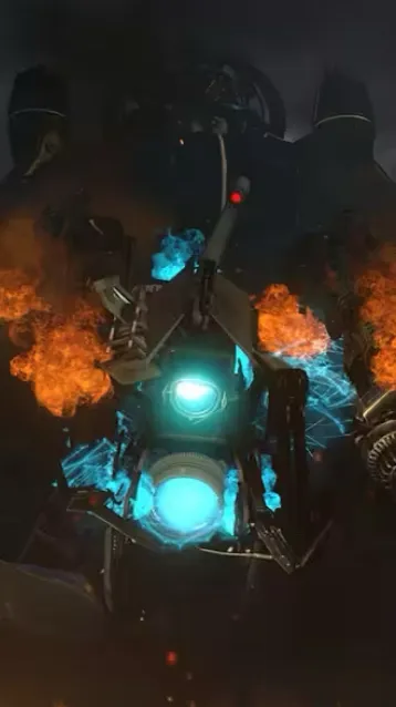 ai character: Skibidi toilet 74 background