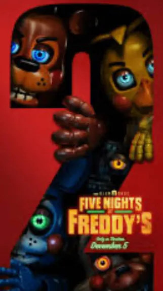 ai character: FNAF 2 background