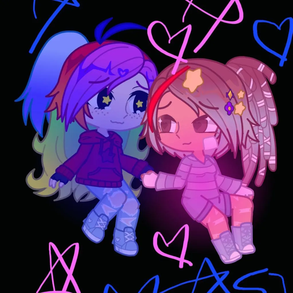 chat with ai character: me and cijadj <3