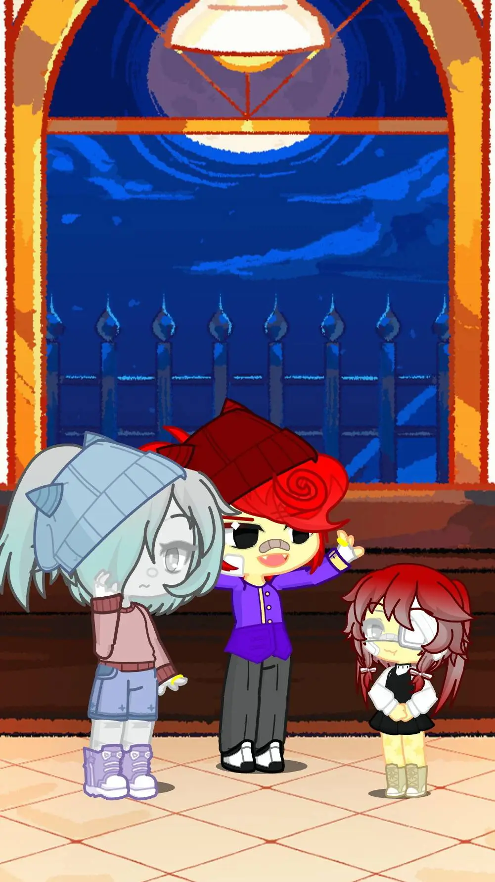 ai character: opposite au family background