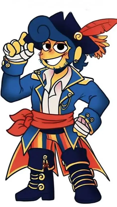 ai character: pirate au family background