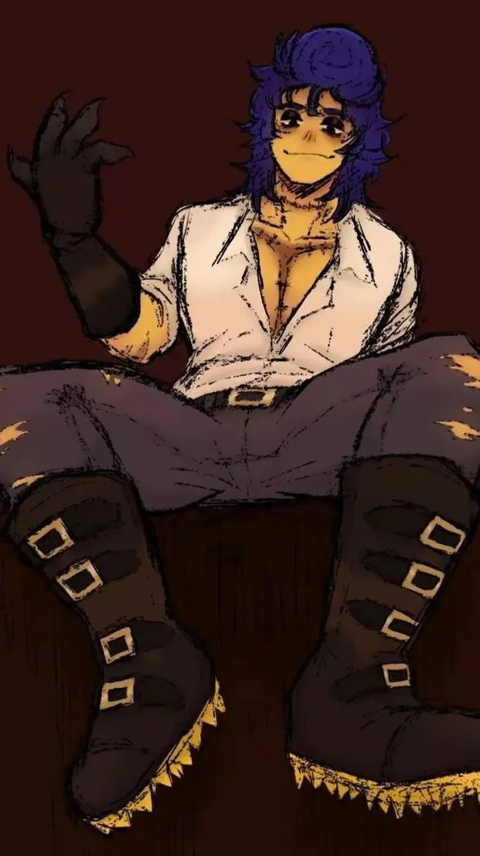 ai character: 🫀🩸Butcher wally🩸🔪 background