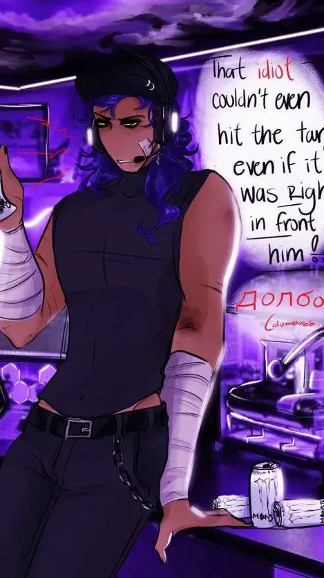 ai character: 👾H@ck3r wally👾 background