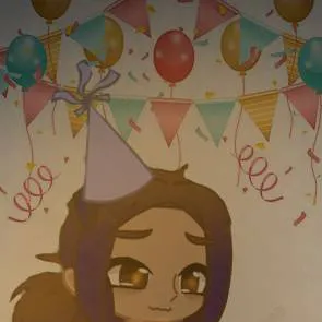 chat with ai character: today is my b'day