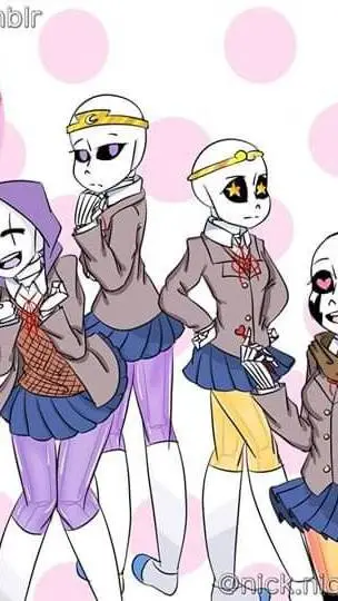 ai character: star sans's x ddlc background