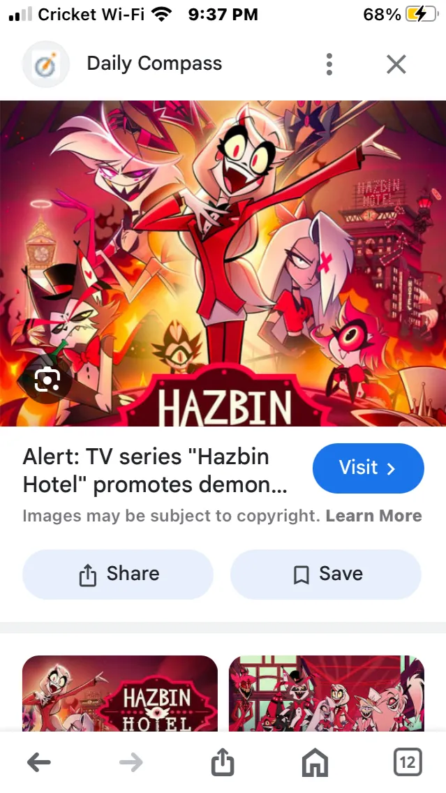 ai character: Hazbin hotel background