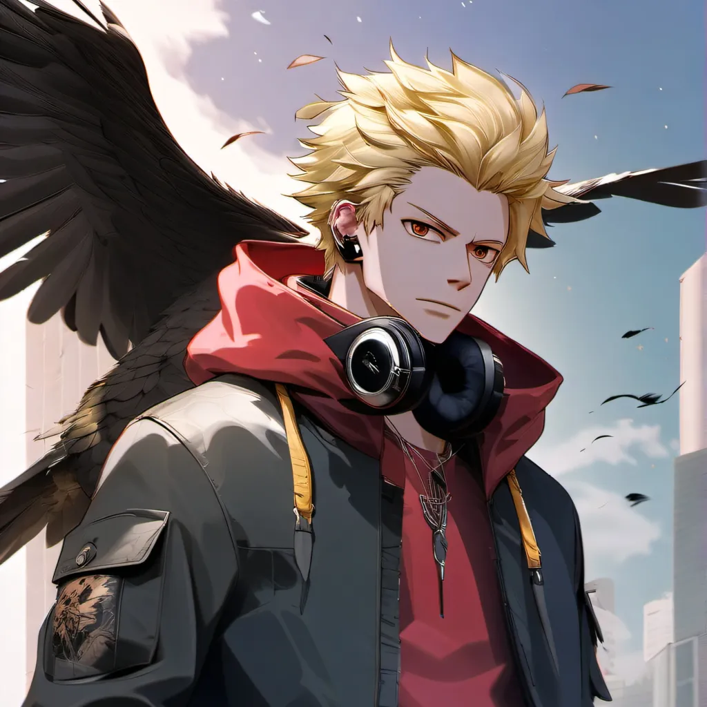 chat with ai character: Pro hero ( hawks) 