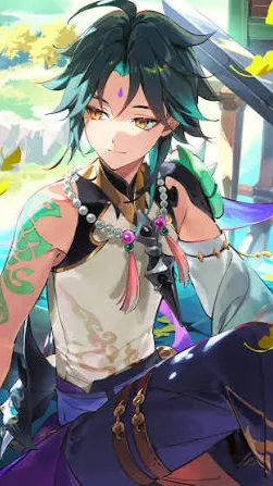 ai character: Xiao background