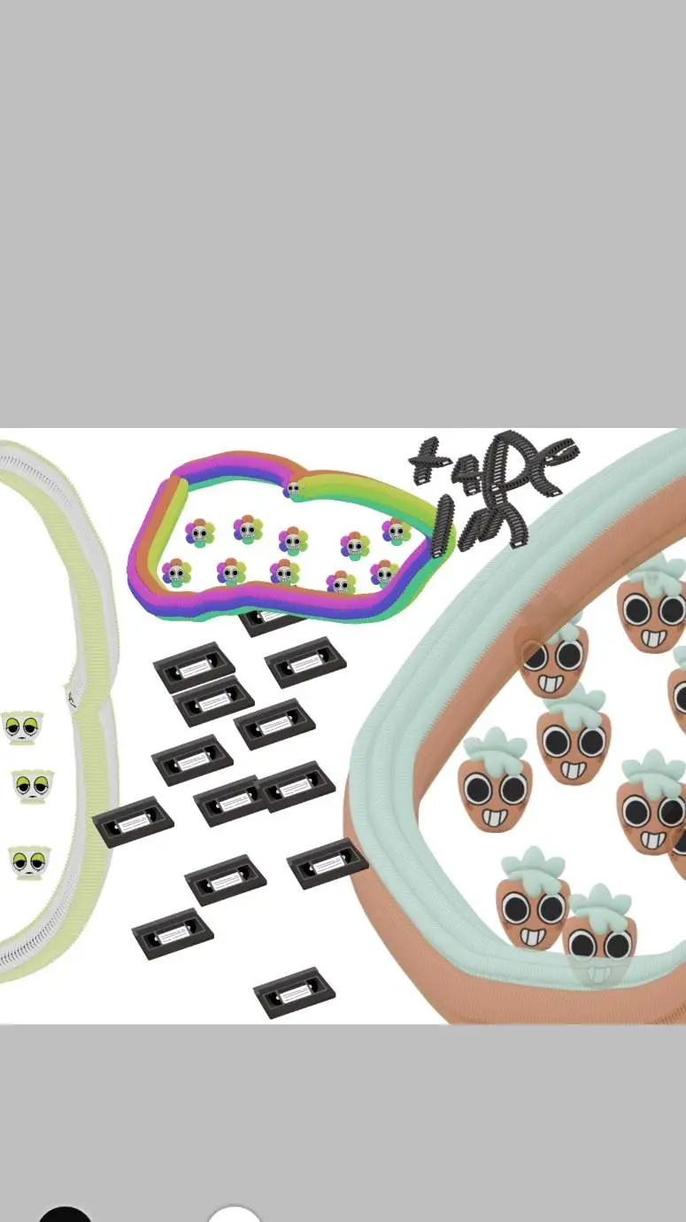 ai character: tape battle background