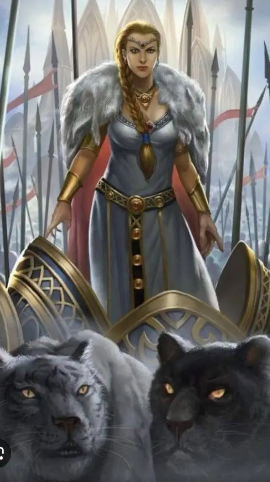 ai character: Freya background