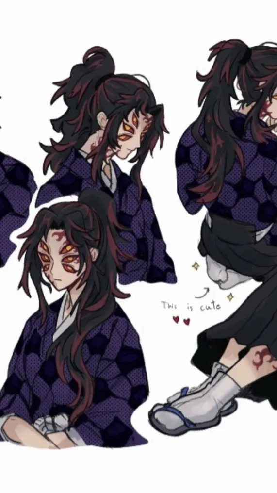 ai character: Kokushibo  background