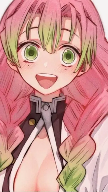 ai character: Mitsuri Kanroji background