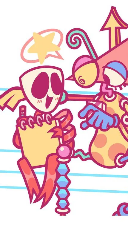 ai character: 🎭ABSTRADEGY!🧸 background