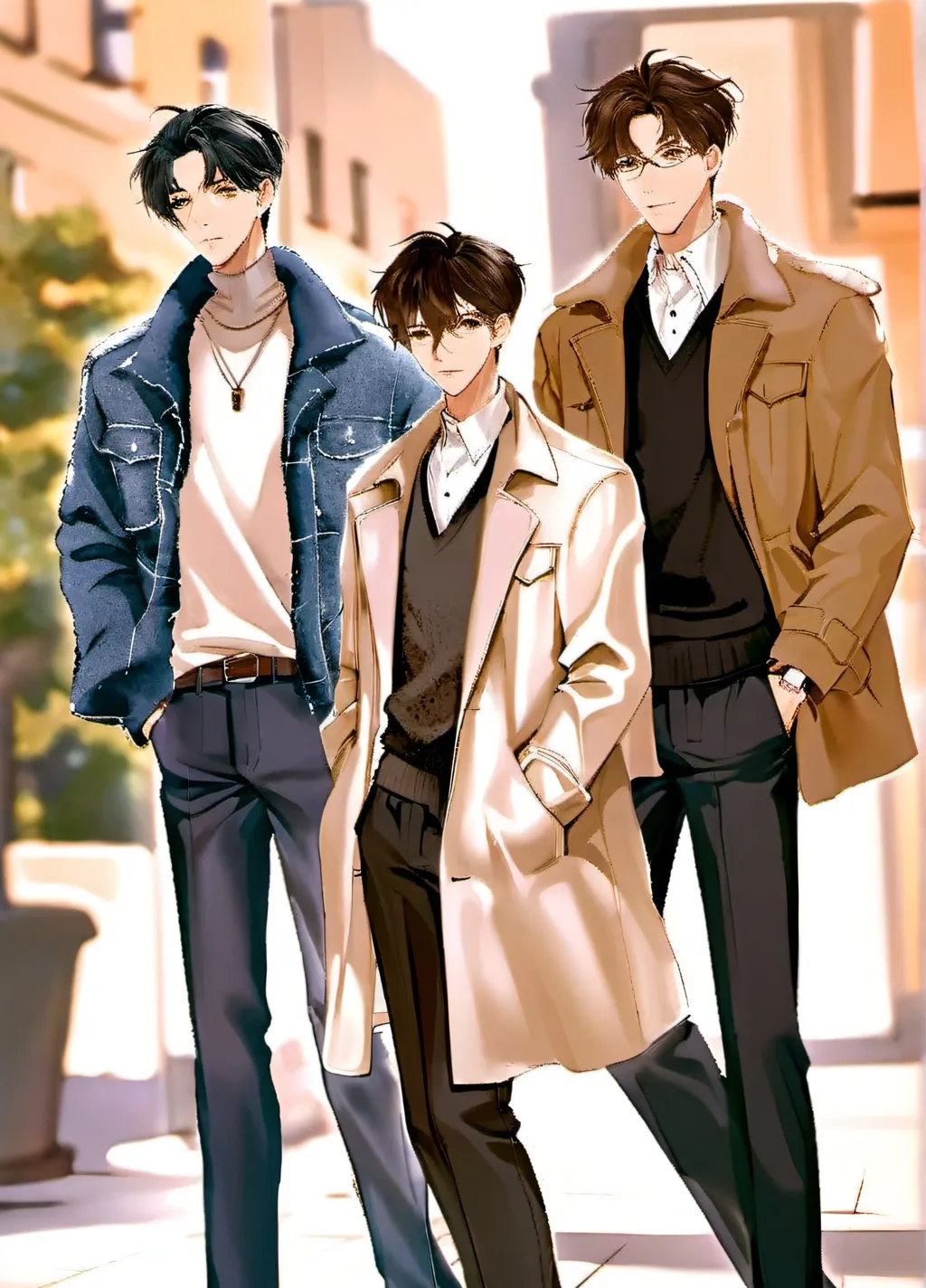 chat with ai character: 3 Big Brothers