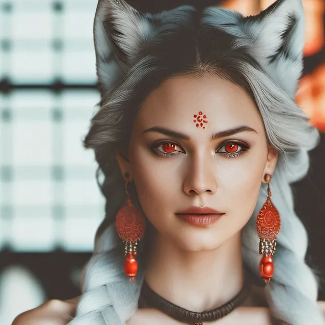 chat with ai character: wolf queen