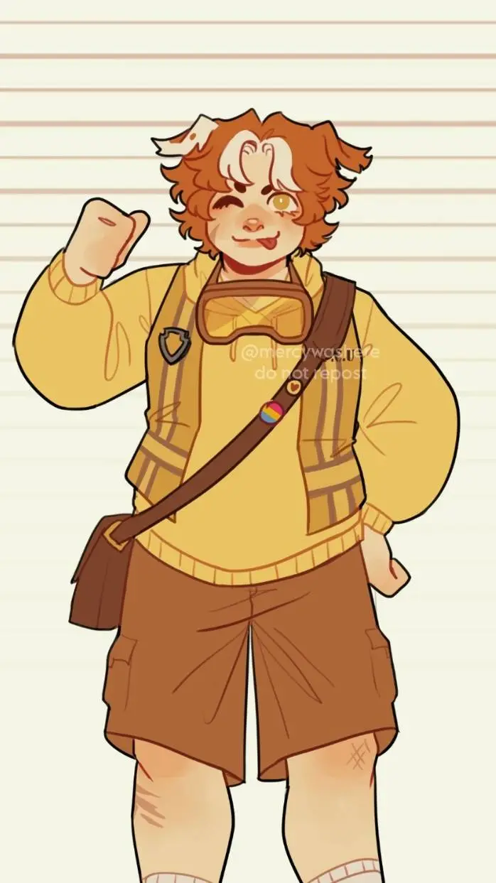 ai character: 🔨💛Rubble💛🔨 background